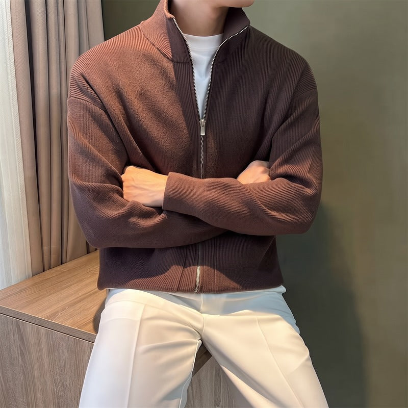 Sableau Zip Knit Jacket (Pockets)