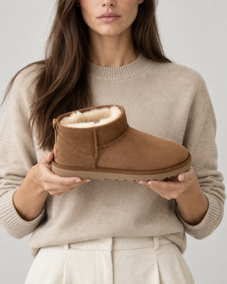 Sableau Classic Mini Boot - Chestnut