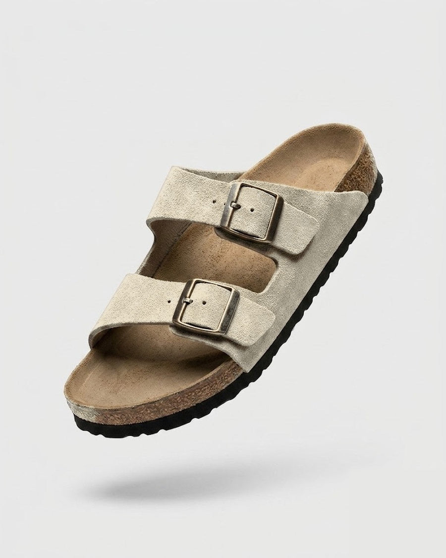 Sableau Cork Slides — Sand