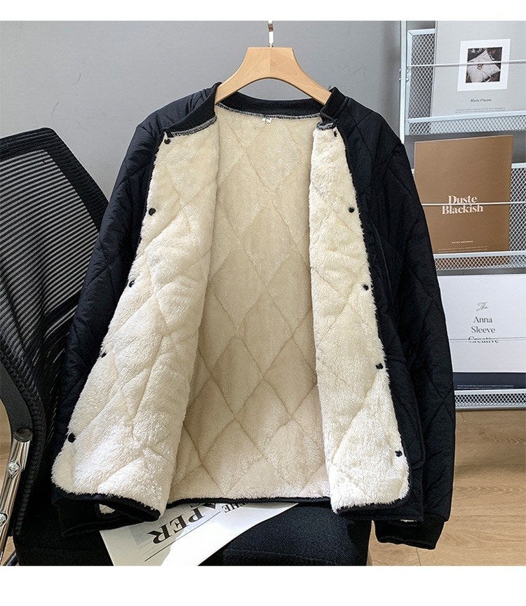 Sableau Reversible Quilted Liner in Black