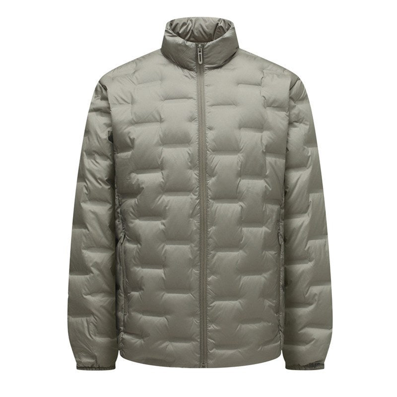 Sableau Quilted Down Jacket in Sage