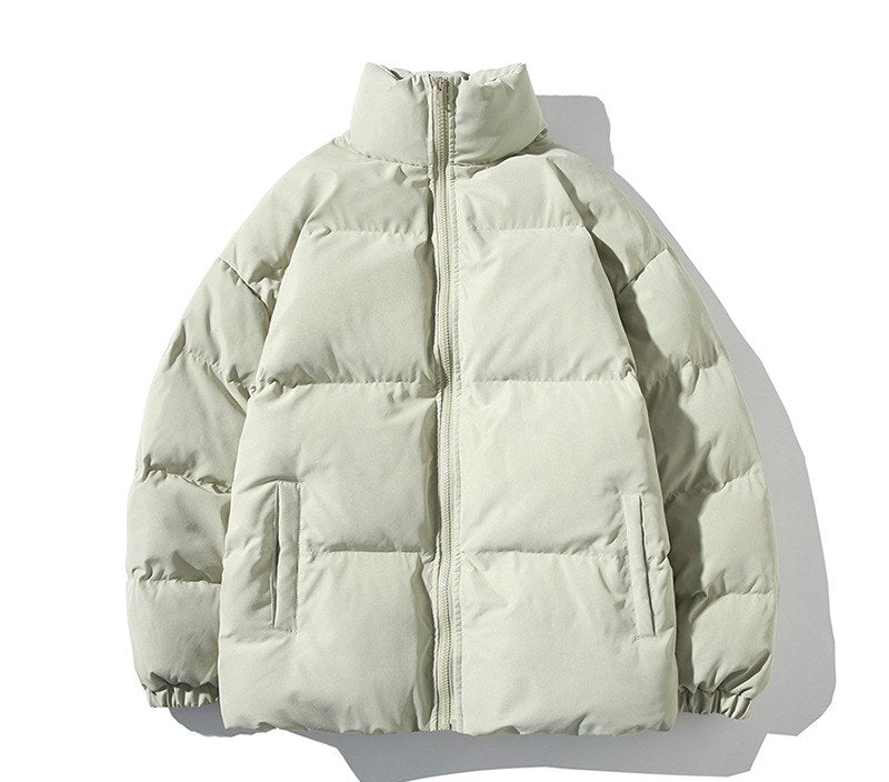 Sableau Boxy Puffer Jacket in Olive