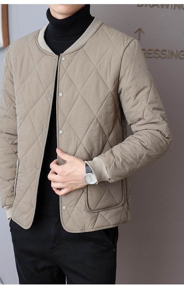 Sableau Quilted Liner Jacket in Green