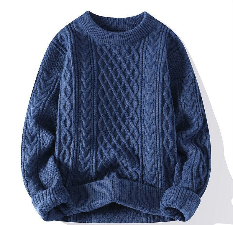 Sableau Aran Cable Knit in Blue