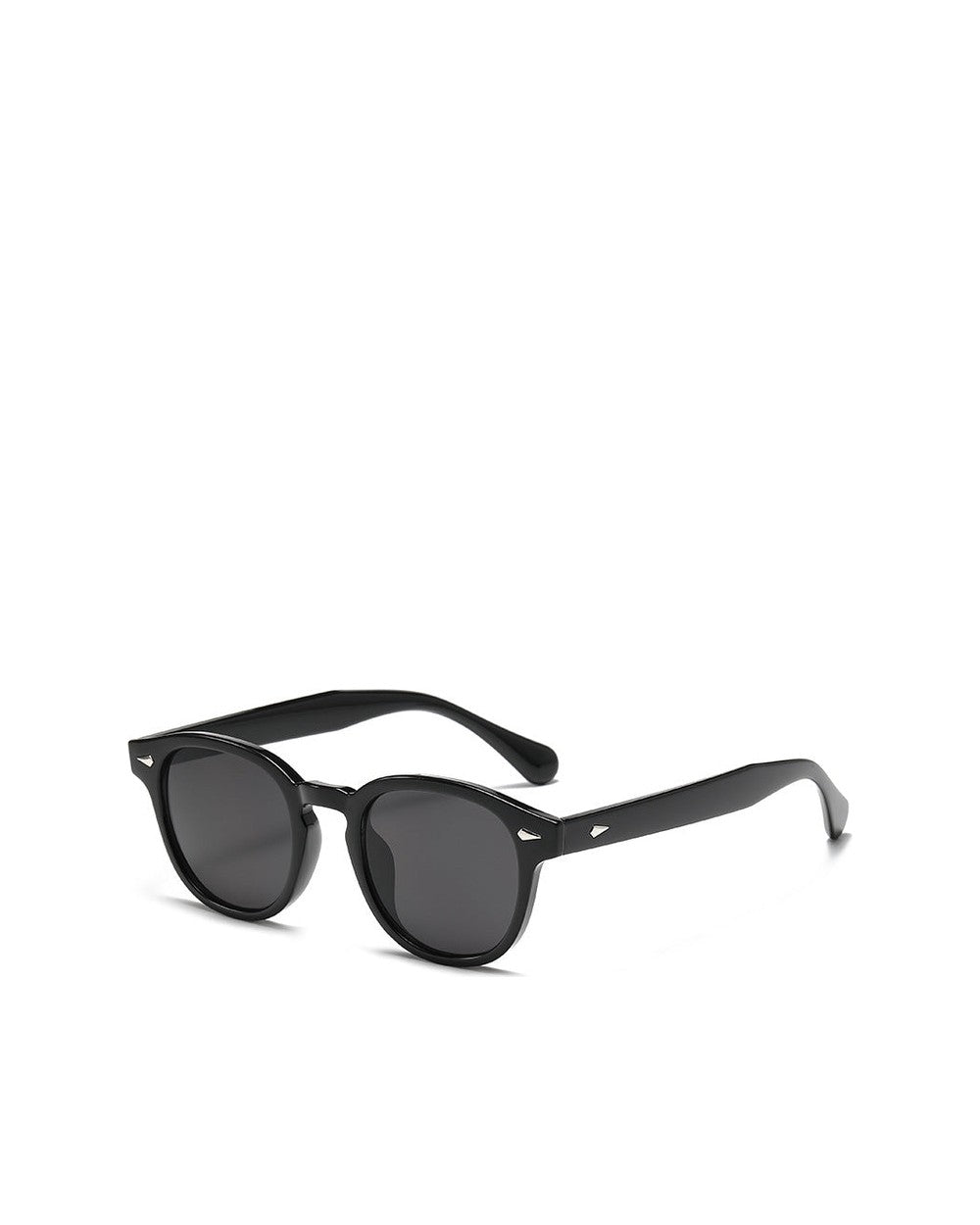 Sableau Round Sunglasses in black