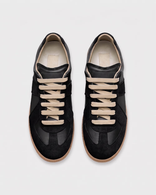 Heritage Court Sneakers - Black top view