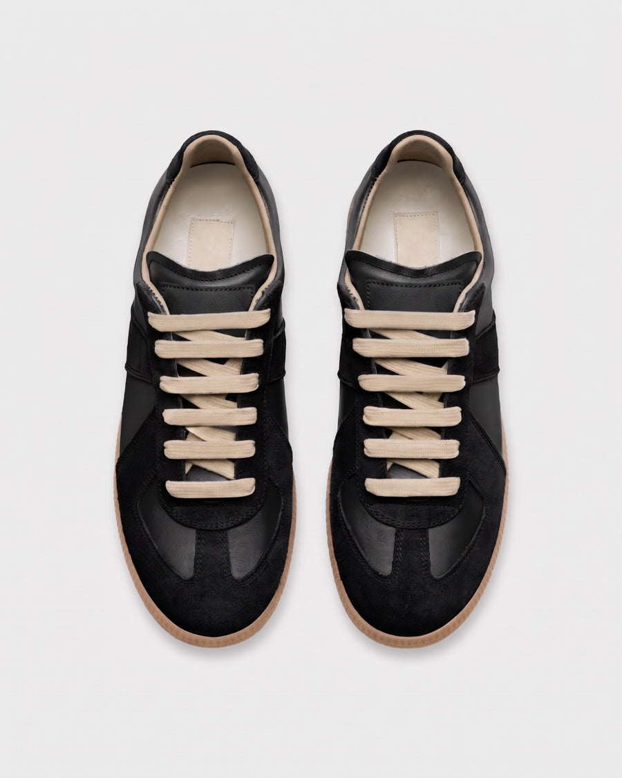 Sableau Gats Sneakers - Black top view