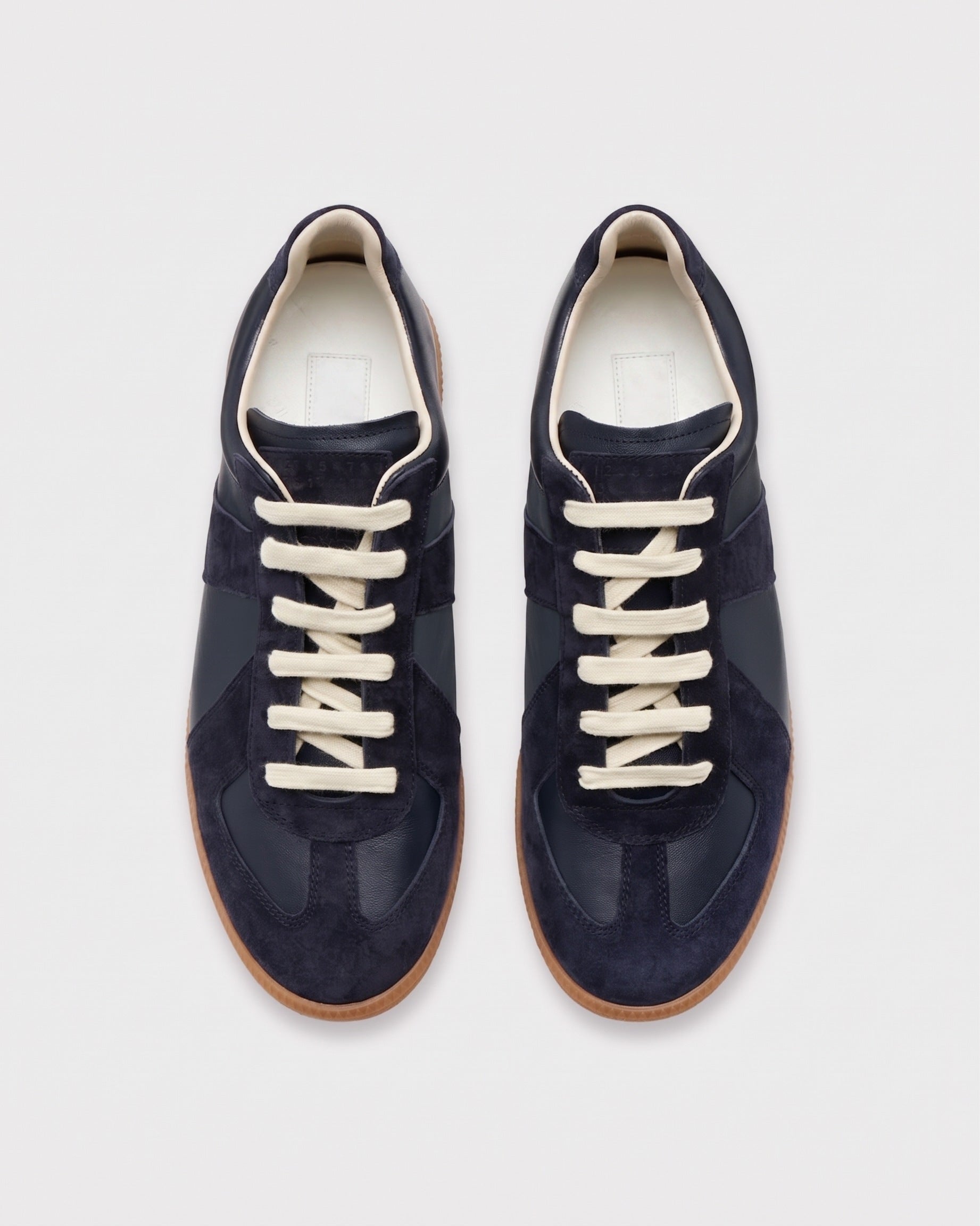 Heritage Court Sneakers - Navy top view