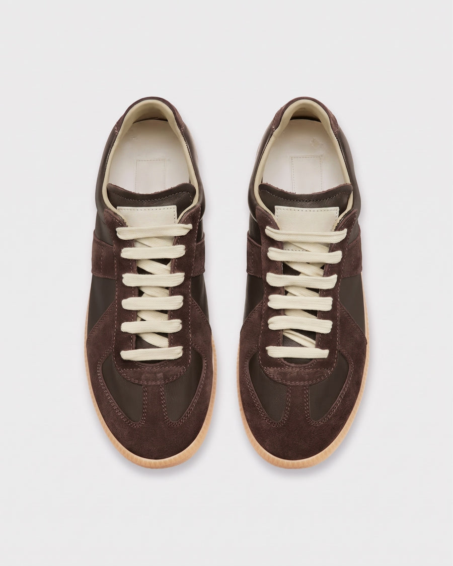Sableau Gats Sneakers - Brown top view