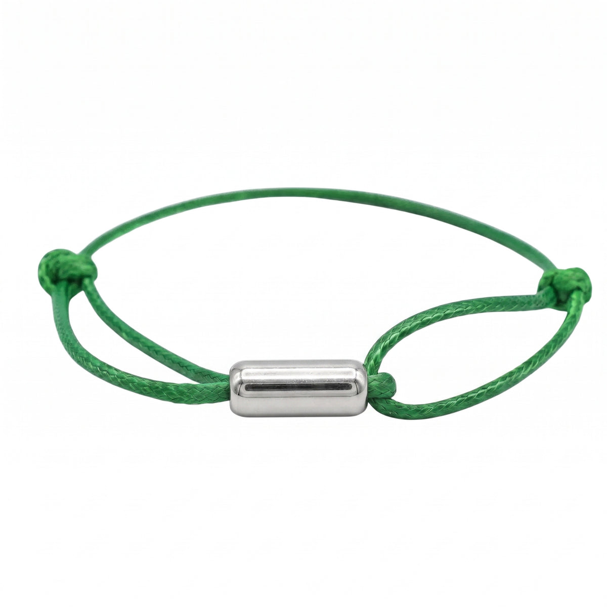 Verano Bracelet – Green Silver