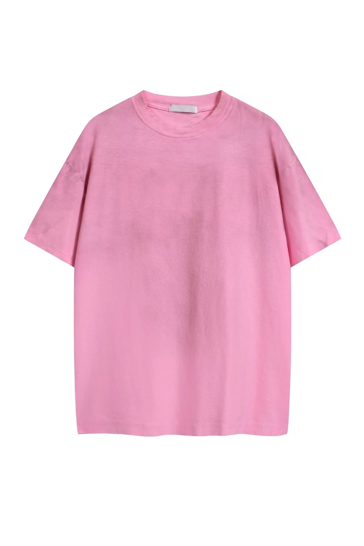 Sableau Oversized Washed Tee in Washed Pink, oversized cotton t-shirt