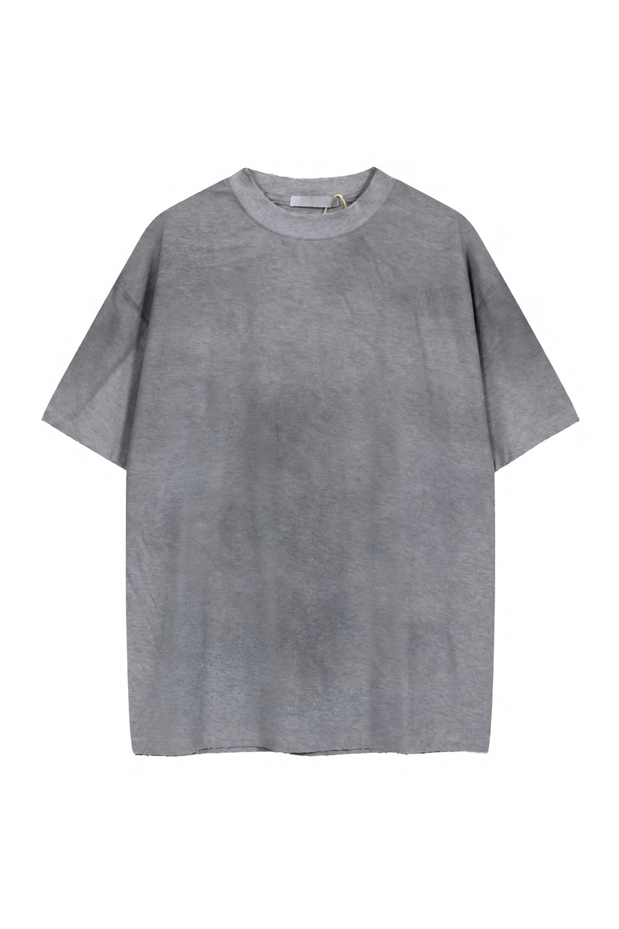 Sableau Oversized Washed Tee in Washed Grey, oversized cotton t-shirt