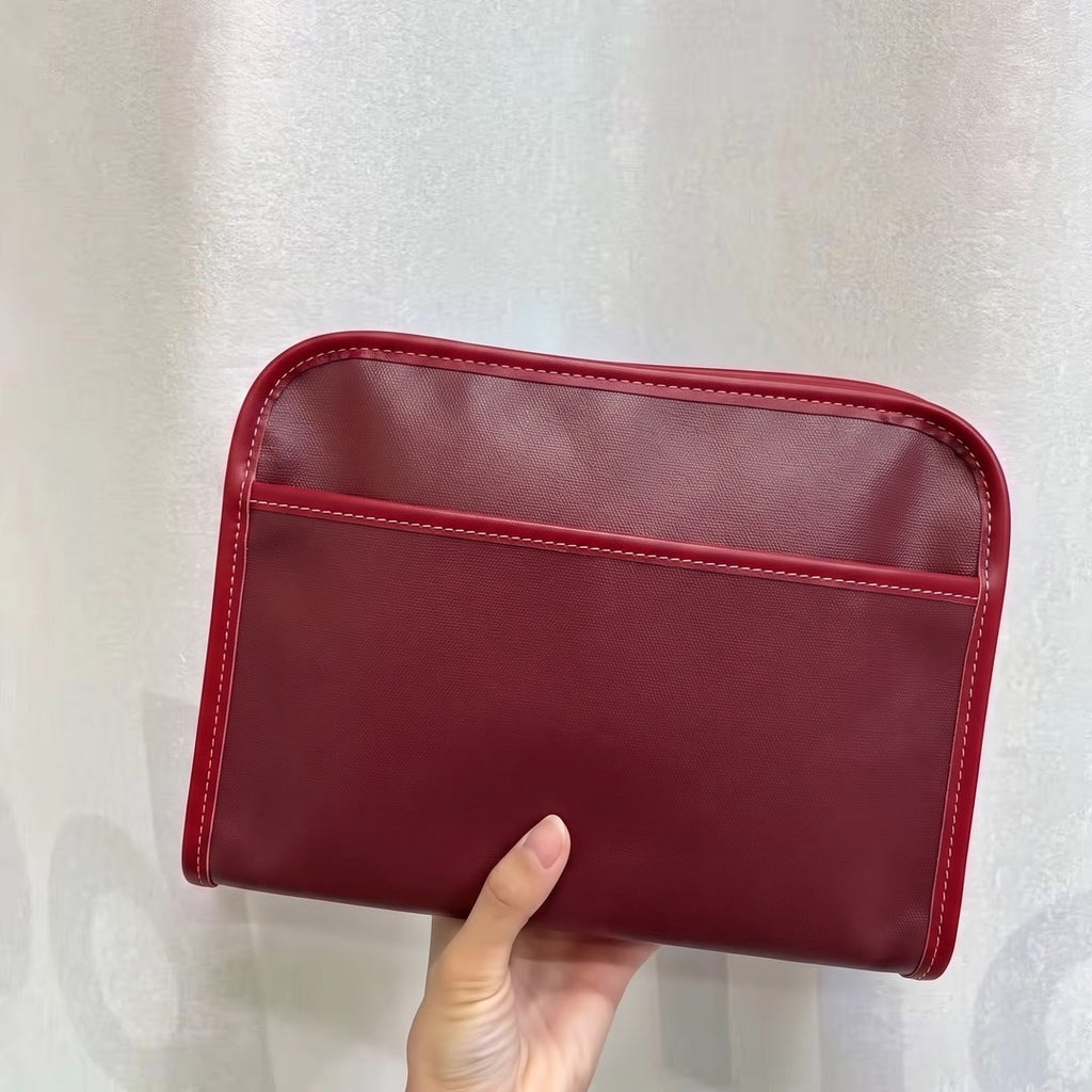 Sableau Chevron Cosmetic Bag