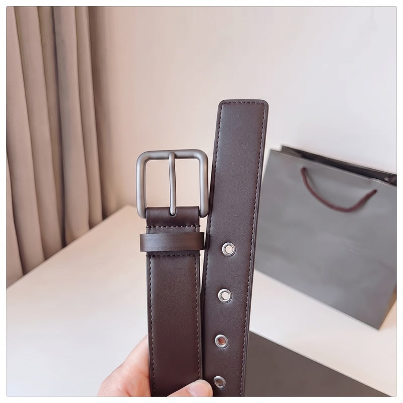 Sableau Woven Leather Belt