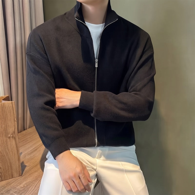 Sableau Zip Knit Jacket (Pockets)