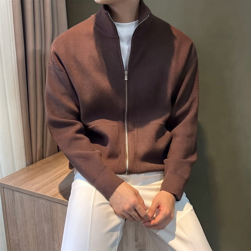 Sableau Zip Knit Jacket (Pockets)