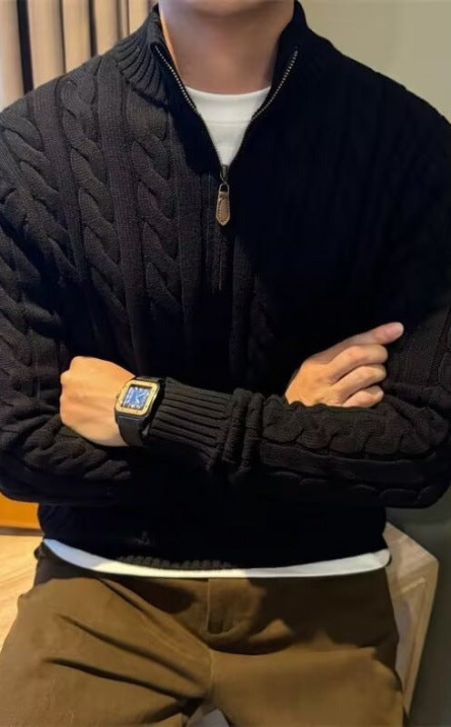 Sableau Half-Zip Knit