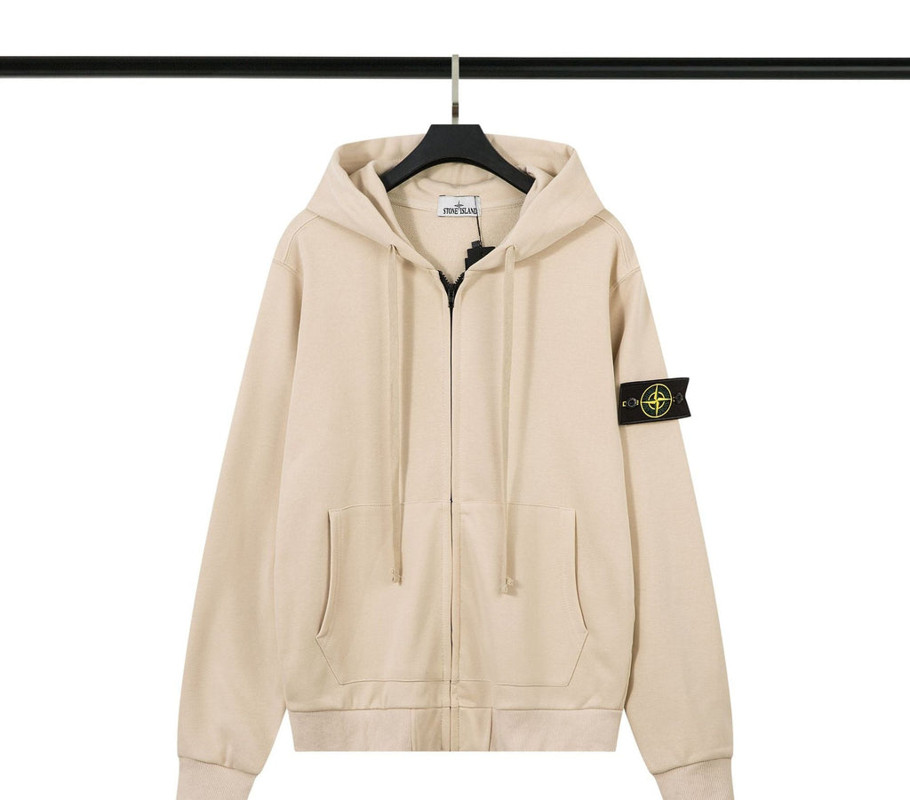 Sableau SI Zip Hoodie - Apricot