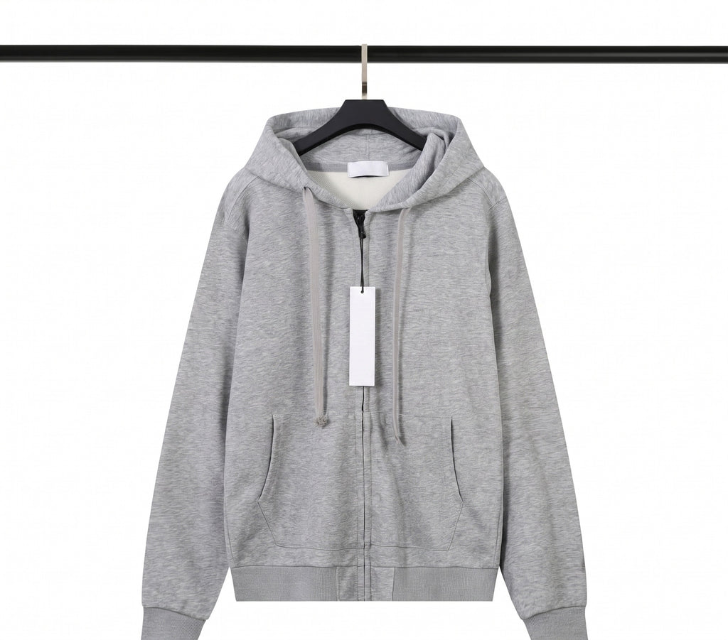 Sableau SI Zip Hoodie - Light Grey