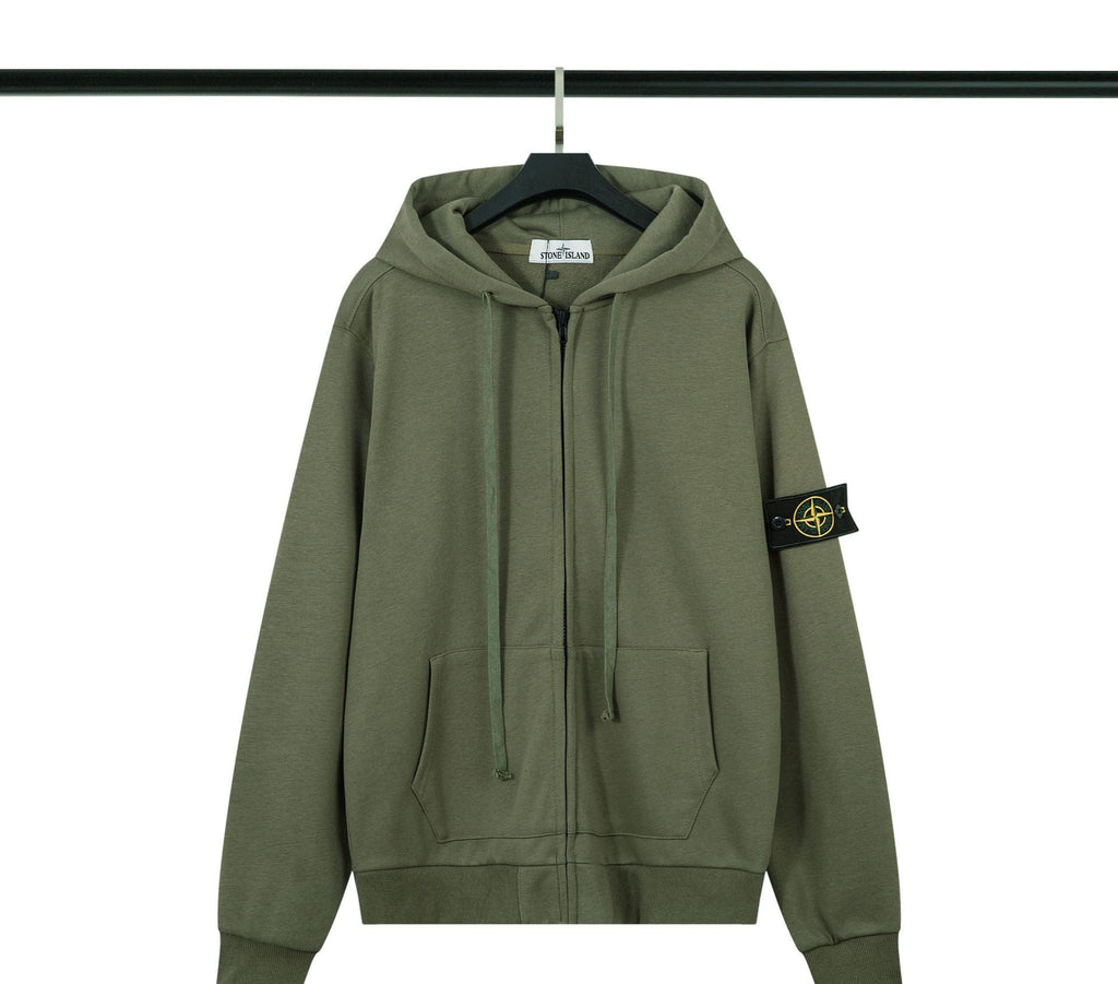 Sableau SI Zip Hoodie - Army Green