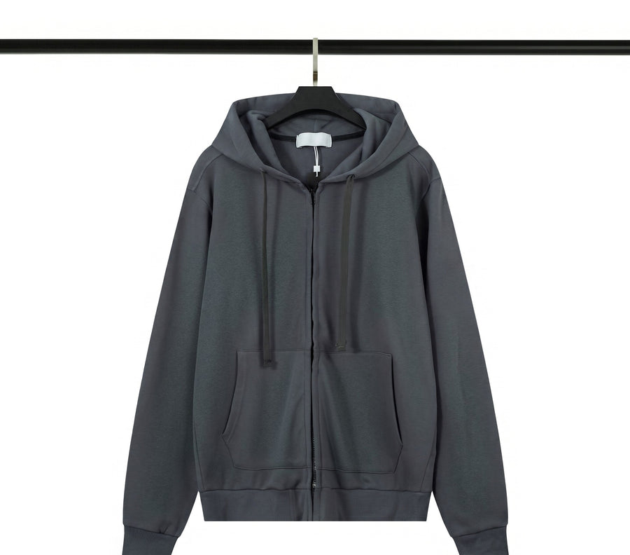 Sableau SI Zip-Hoodie – Schiefergrau