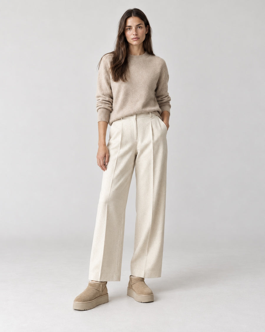 Sableau Platform Mini Boot - Sand
