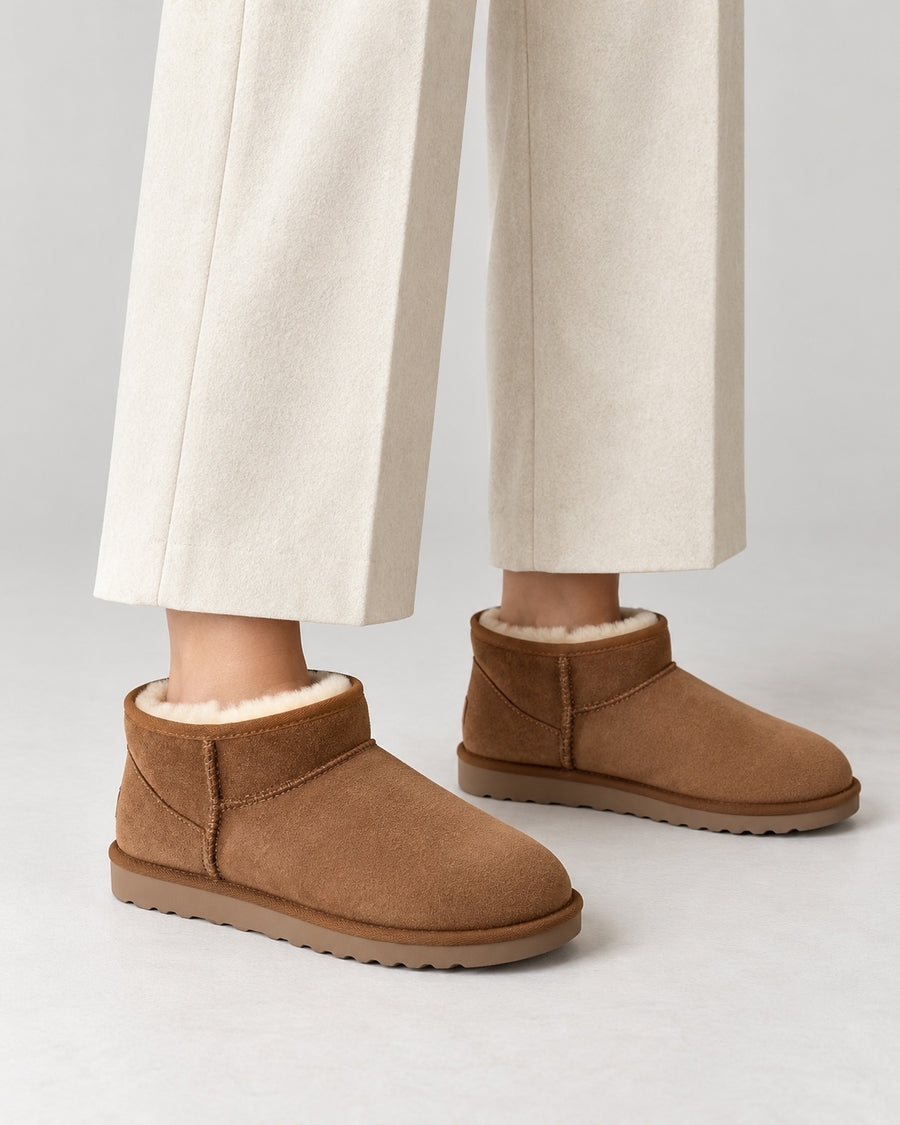 Sableau Classic Mini Boot - Chestnut