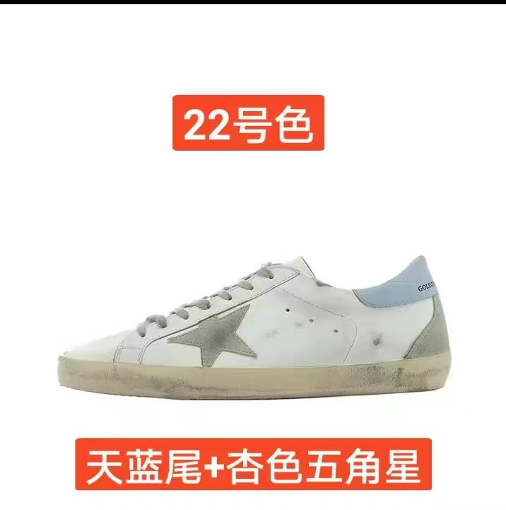 Distressed Star Sneakers