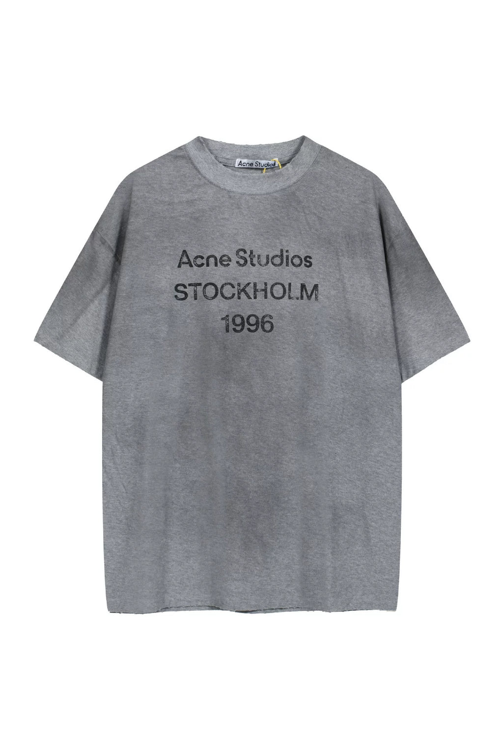 Sableau AS Washed Tee in Washed Grey, oversized cotton t-shirt