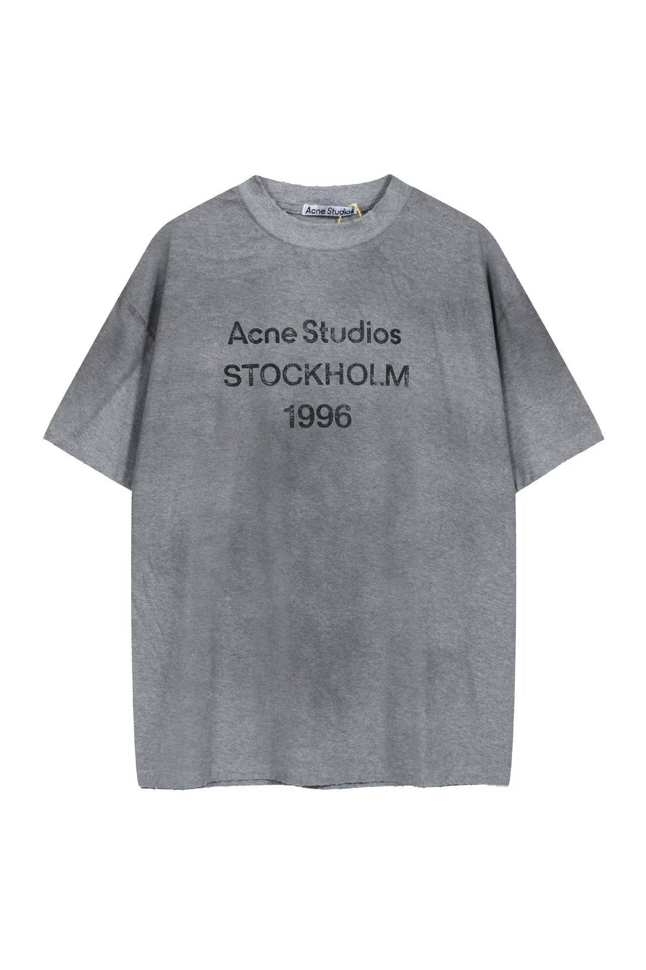 Sableau AS Washed Tee in Washed Grey, oversized cotton t-shirt
