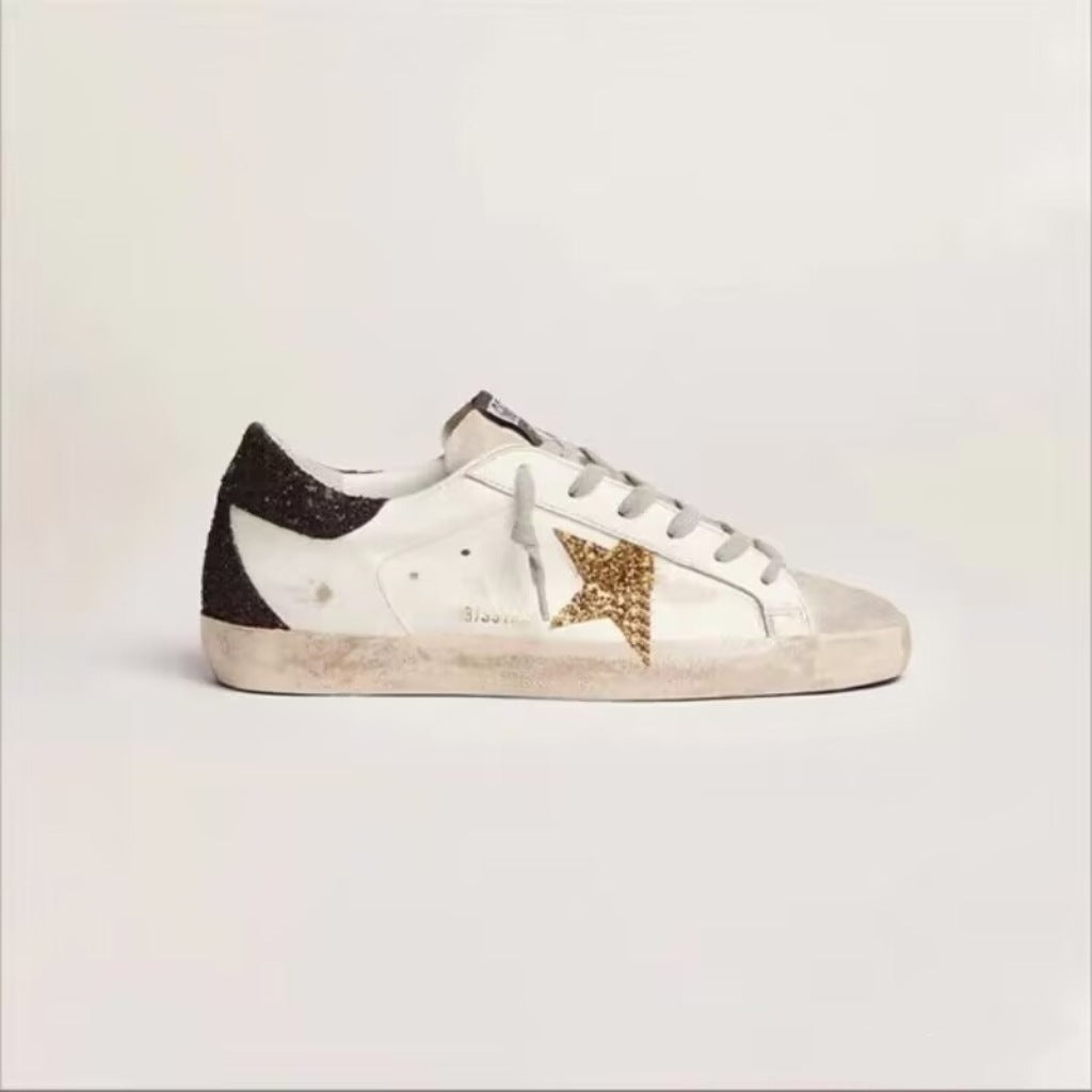 Distressed Star Sneakers