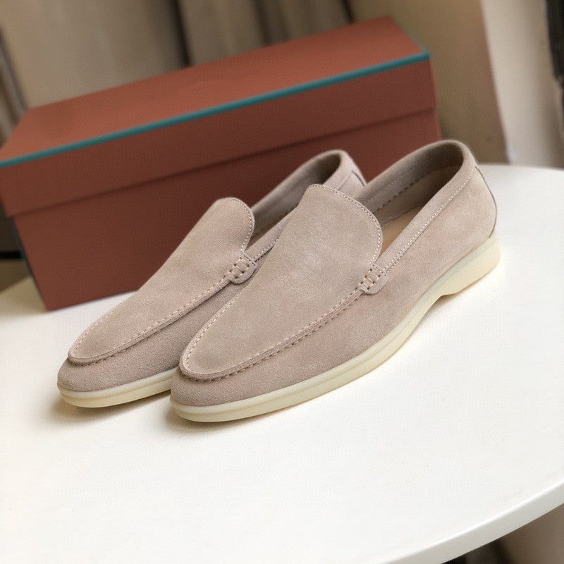 Sableau LP Loafers — Apricot White pair