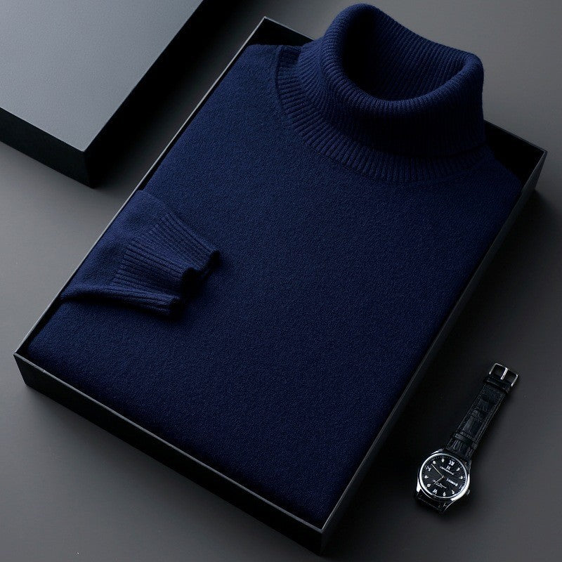 Sableau Turtleneck Sweater - Navy