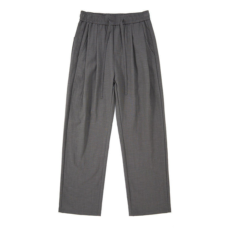 Sableau Vasastan Relaxed Trousers - Charcoal, front