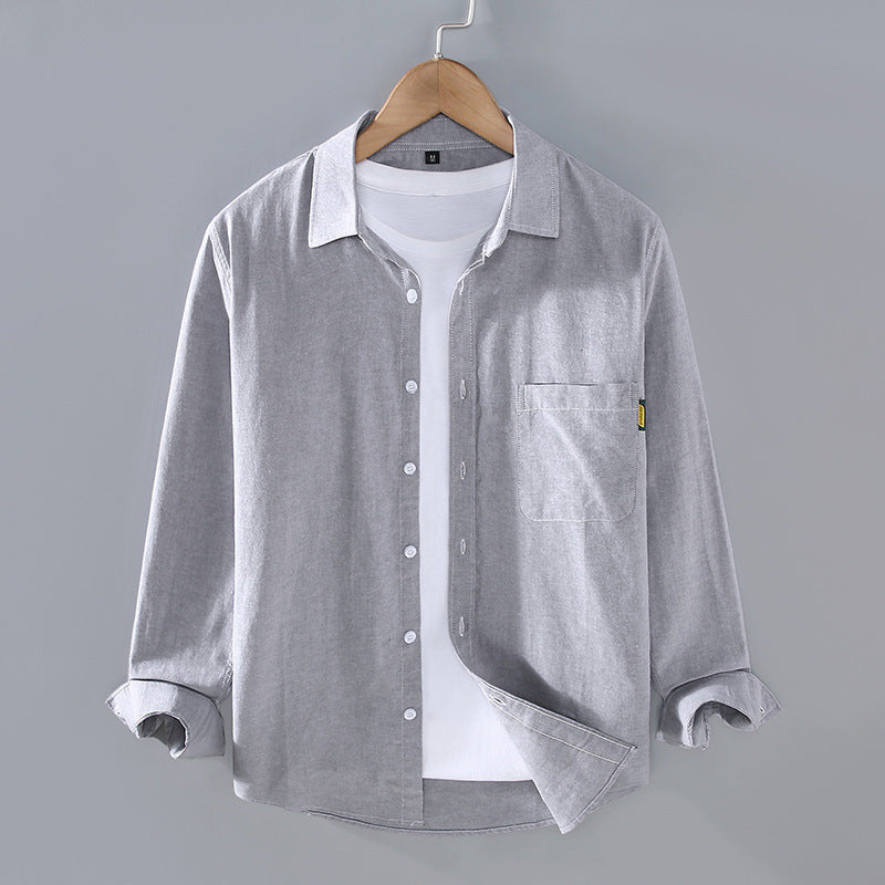 Sableau Oxford Shirt - Grey