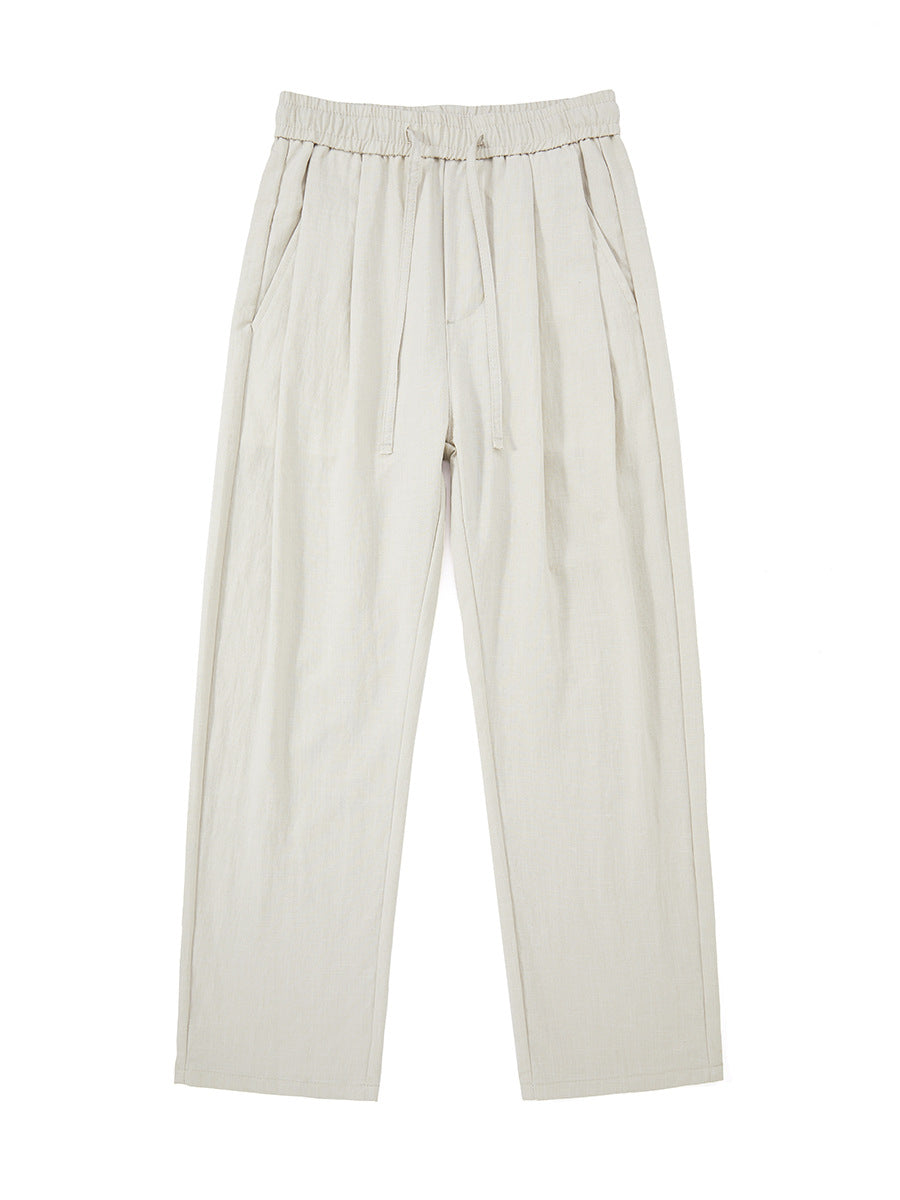 Sableau Vasastan Relaxed Trousers - Cream, front