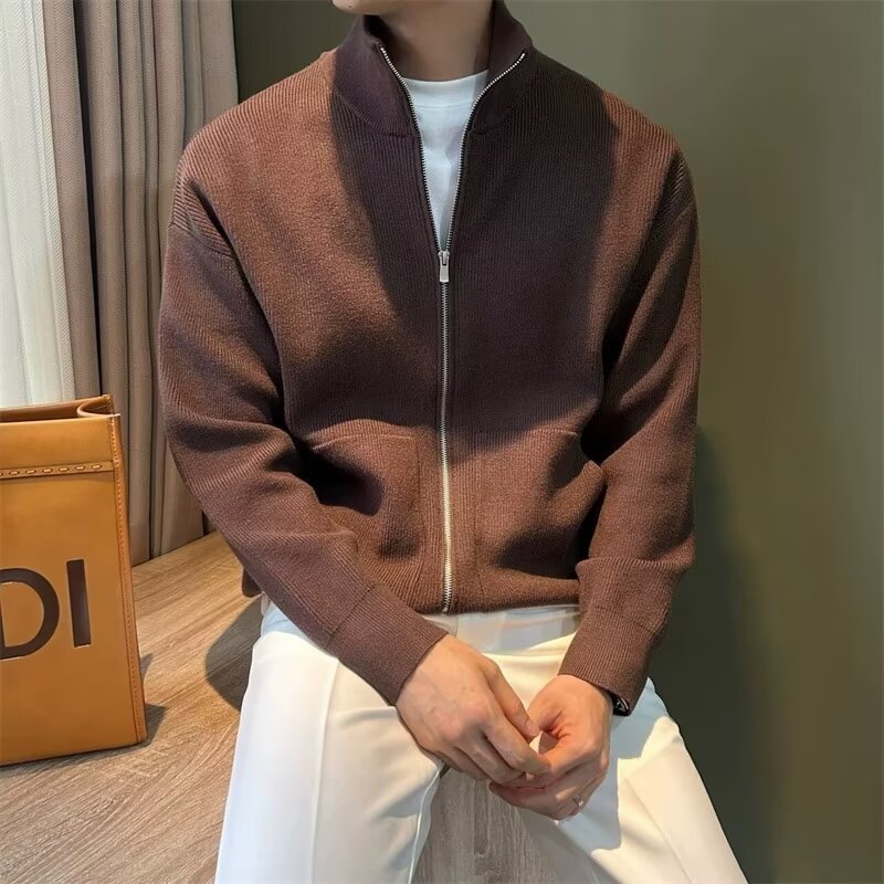 Sableau Zip Knit Jacket (Pockets)