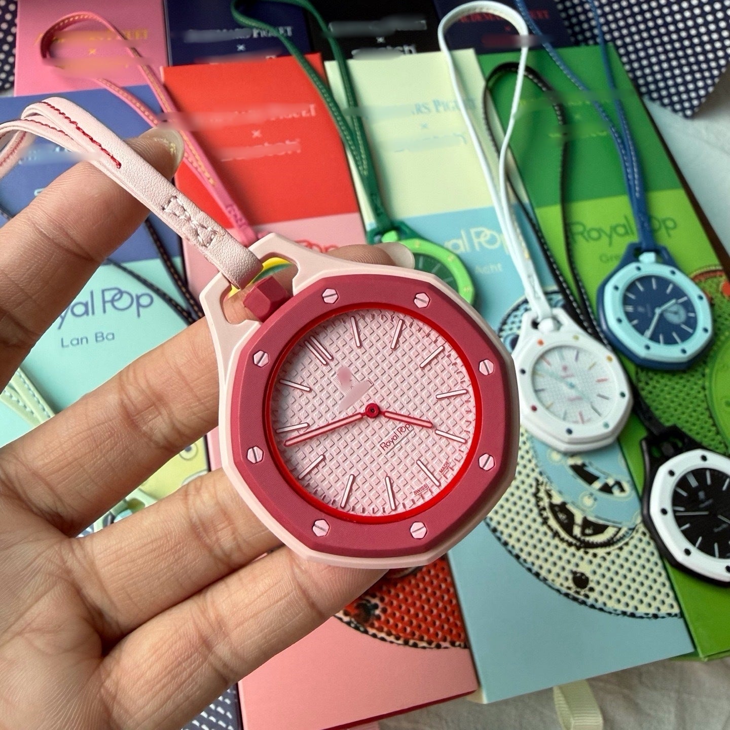 Sableau RO Watch — Red Pink