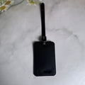 Sableau Boarding Pass Luggage Tag in Black, PU leather
