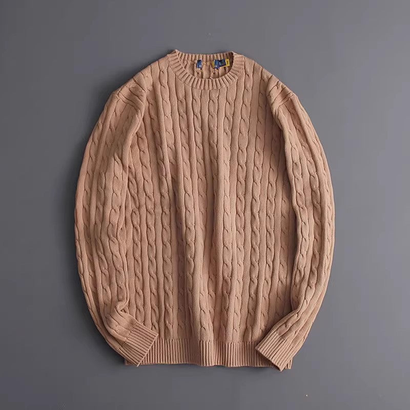 Sableau RL Cable Knit - Khaki