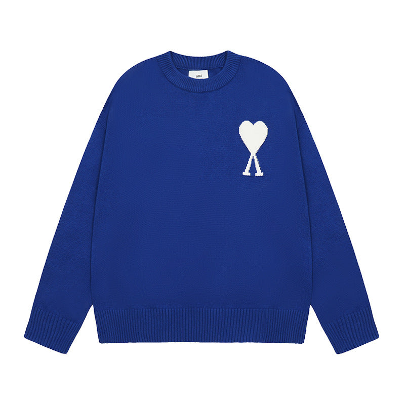 Sableau Heart Knit Sweater
