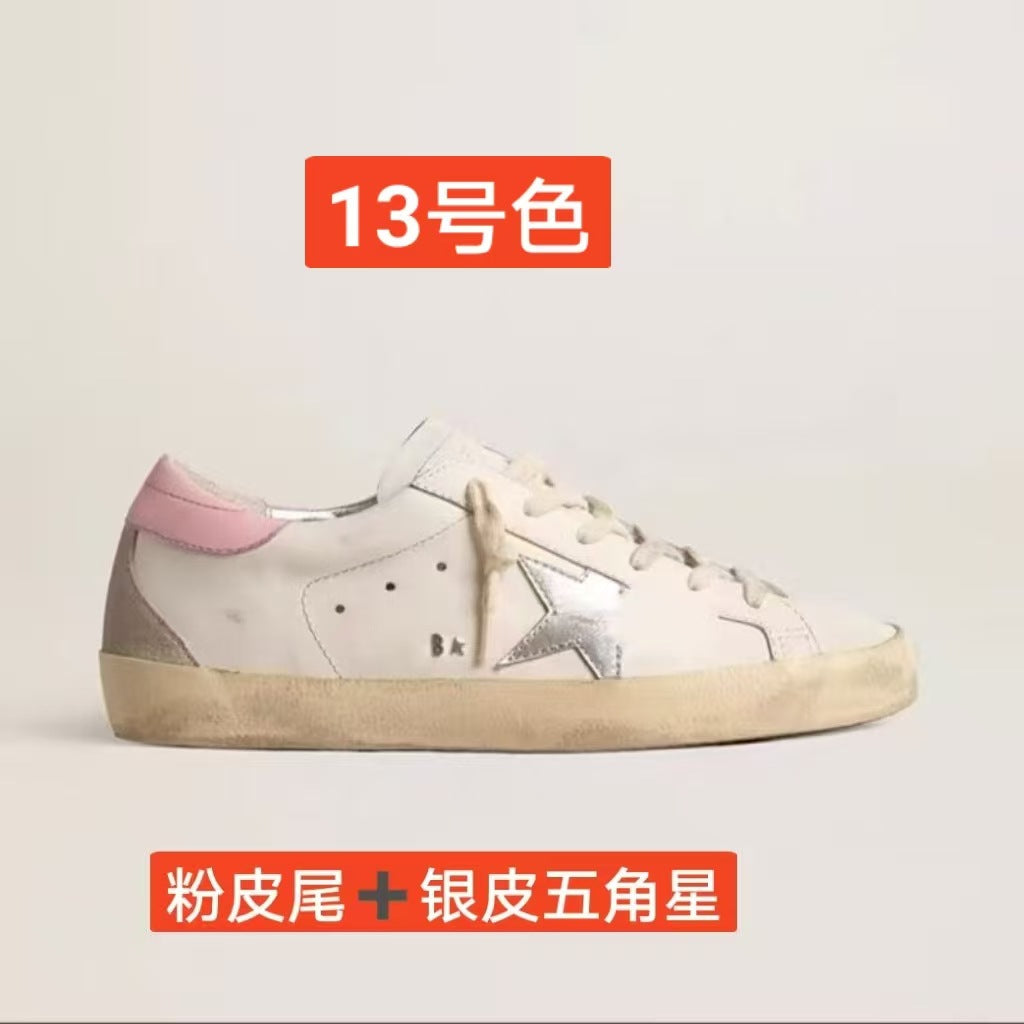 Distressed Star Sneakers