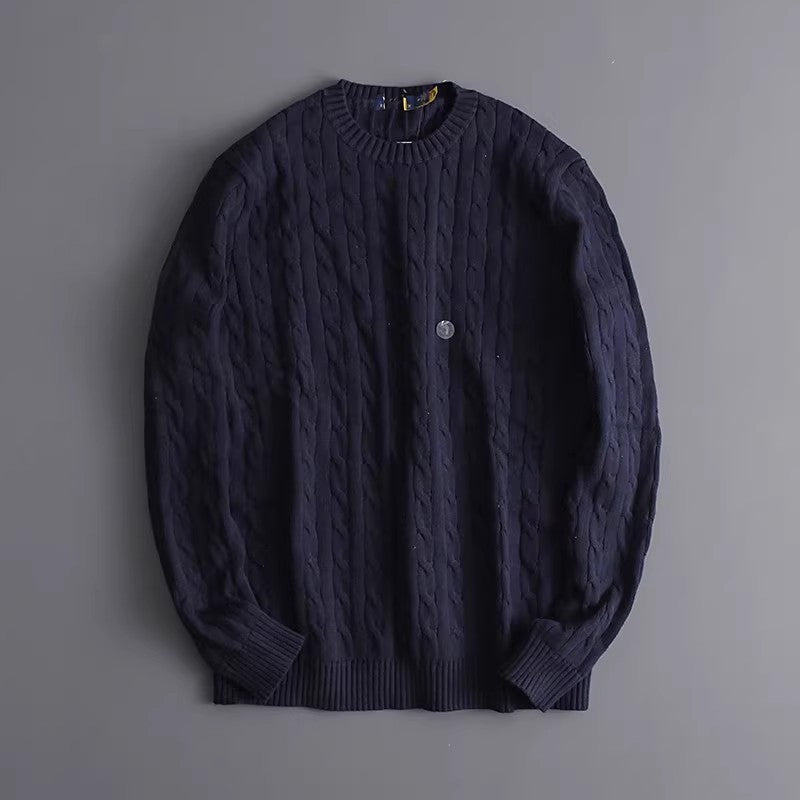 Sableau RL Cable Knit - Royal Blue