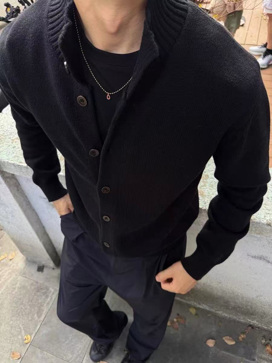 Sableau Button Cardigan