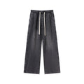Sableau Bergen Wide-Leg Jeans - Smoke Grey, front