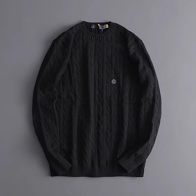 Sableau RL Cable Knit - Black
