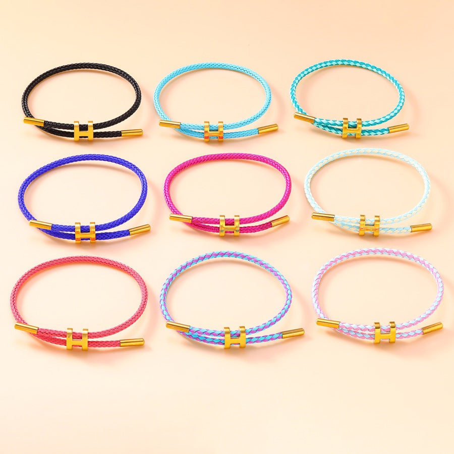 Sableau H Bracelet — all colourways