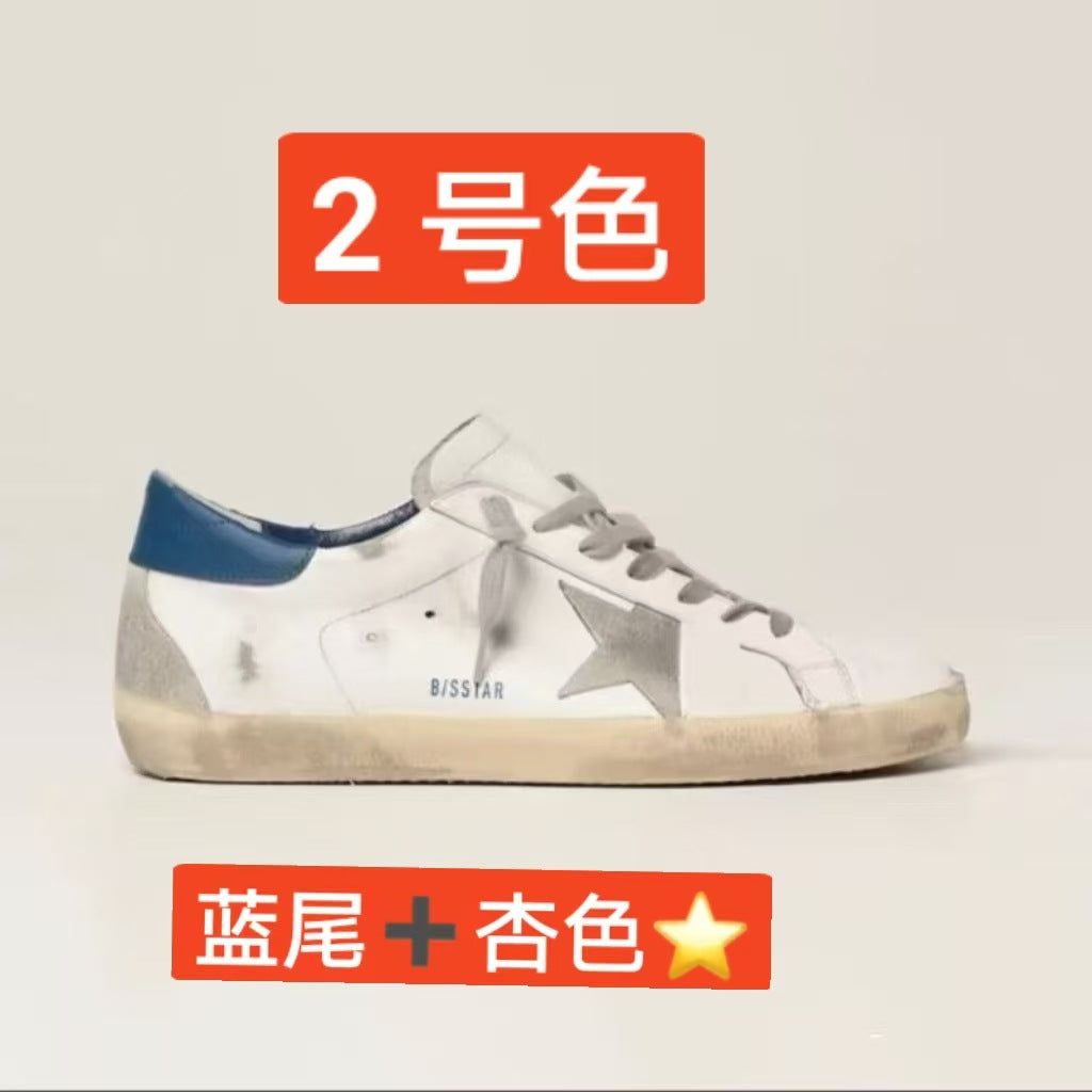 Distressed Star Sneakers