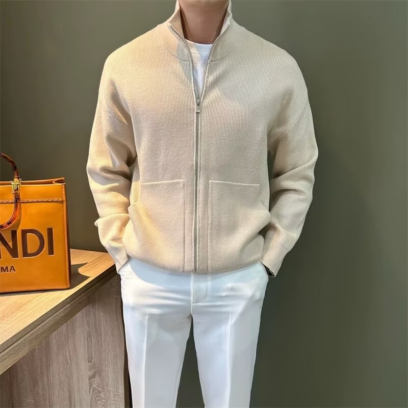Sableau Zip Knit Jacket (Pockets)