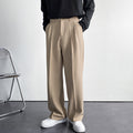 Sableau Ostermalm Pleated Trousers - Sand, full length